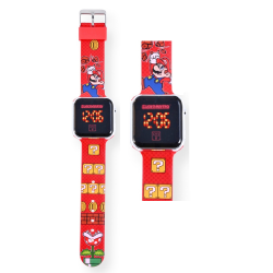 Orologio led digitale super mario