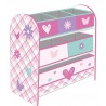 Hearts Toybox portagiochi in legno verticale