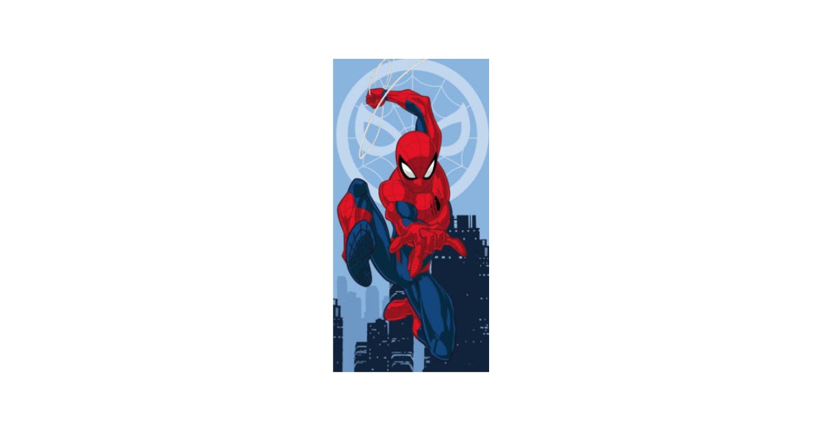 Spiderman telo mare 70 x 140 cm cotone