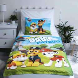 Paw patrol Set Letto Singolo Copripiumino