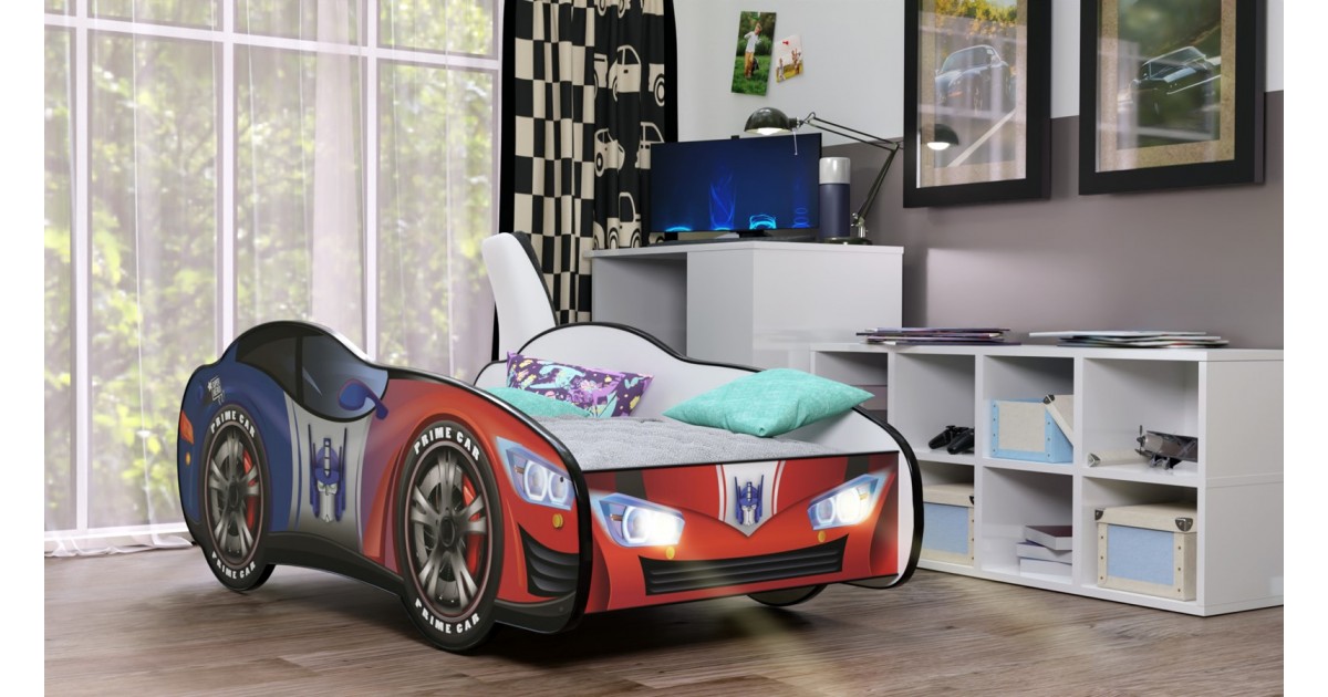 Letto a forma di macchina robot tansformers