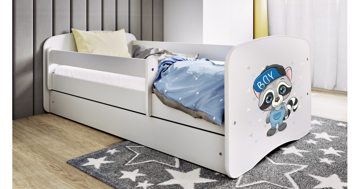 top2trade Letto per bambini singolo procione