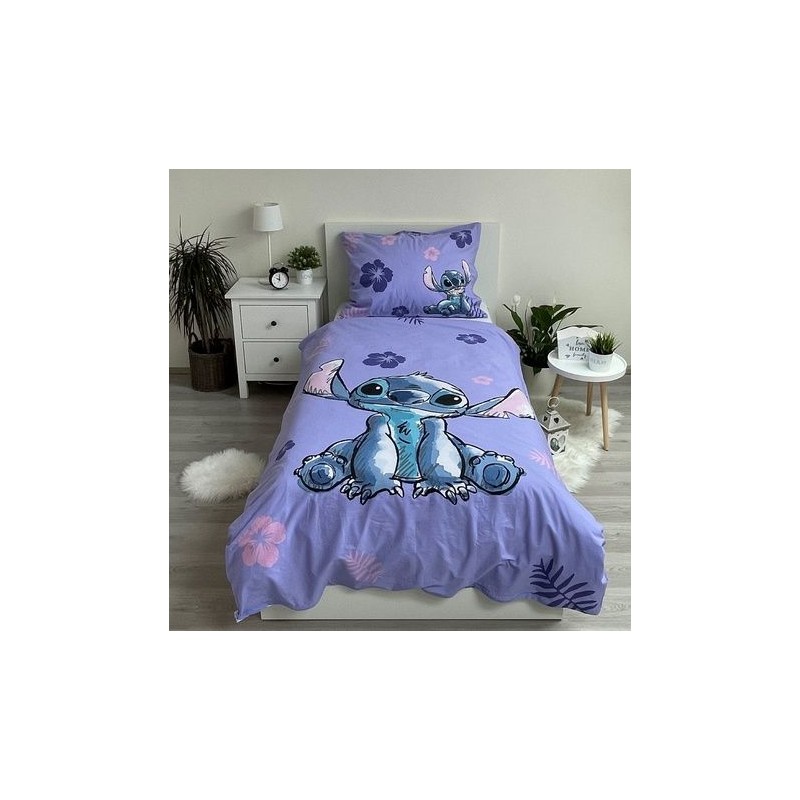 Lilo stitch Set Letto Singolo Copripiumino