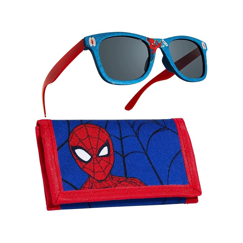 Set Occhiali da Sole e Portafoglio Spiderman