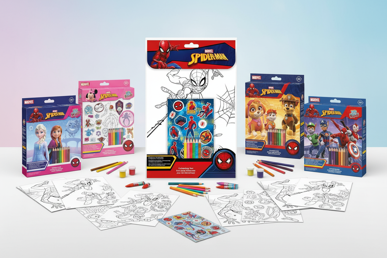 set da colorare disney