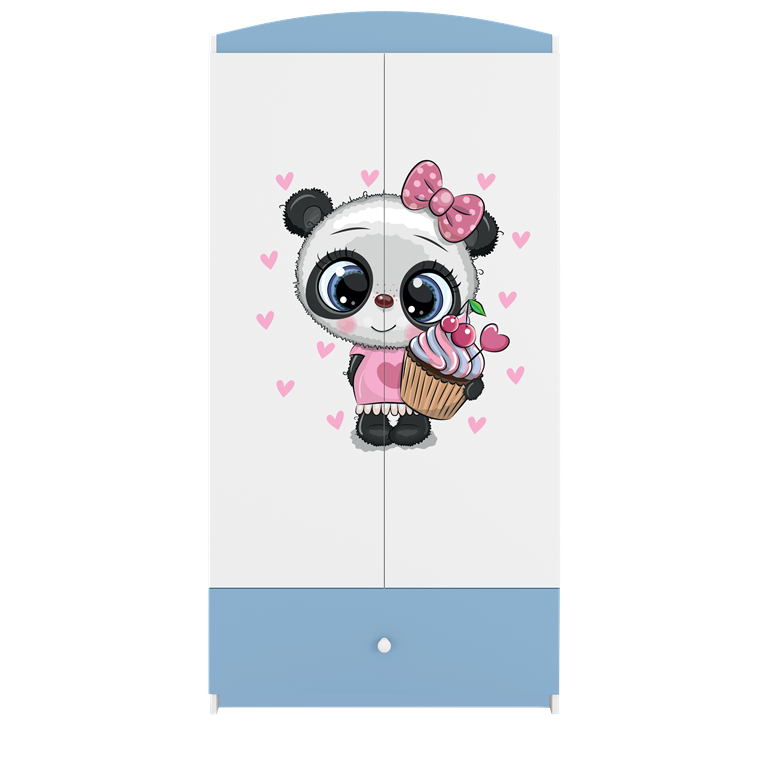 Armadio per Bambini Babydreams Blu Panda