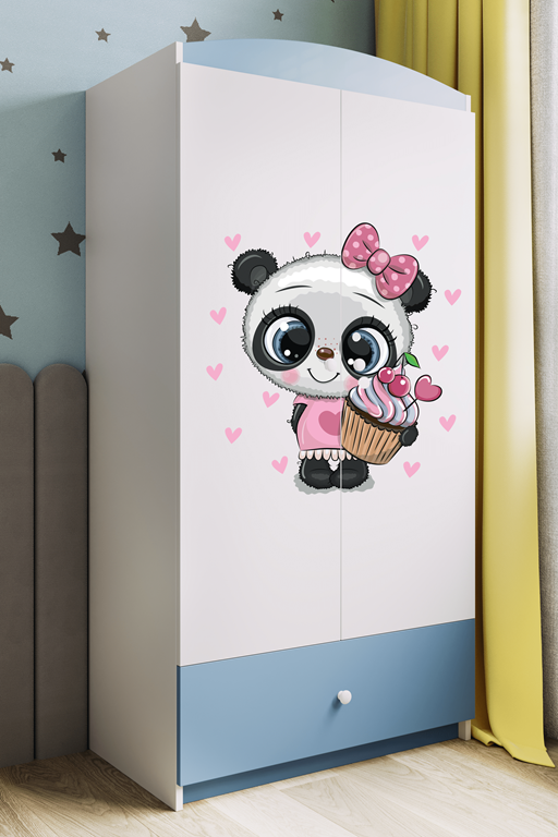 Armadio per Bambini Babydreams Blu Panda