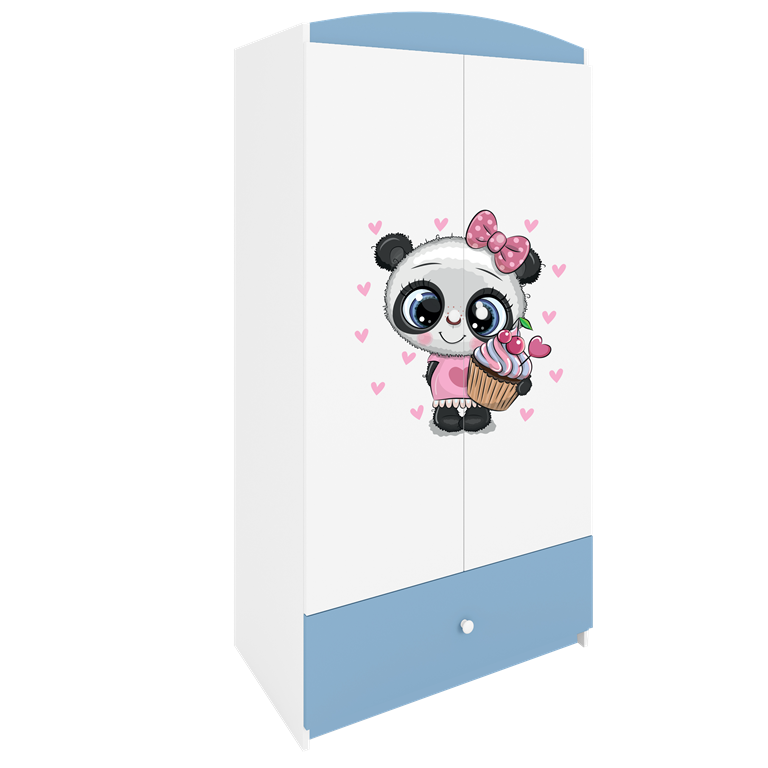 Armadio per Bambini Babydreams Blu Panda