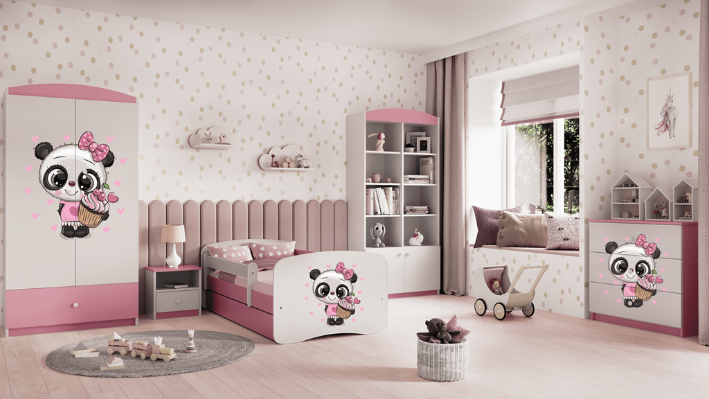 Armadio per bambini babydreams pink panda