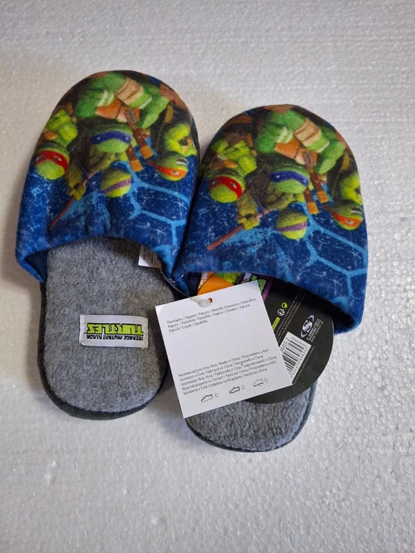 TN93603 PANTOFOLE NINJA TURTLES TAGLIE DAL 27 AL 34