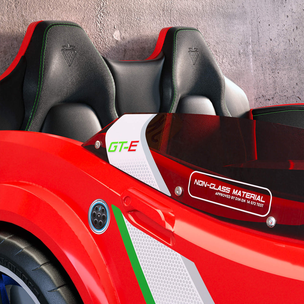 Letto a forma di Auto Sportiva
con luci a led ed effetti sonori con materasso