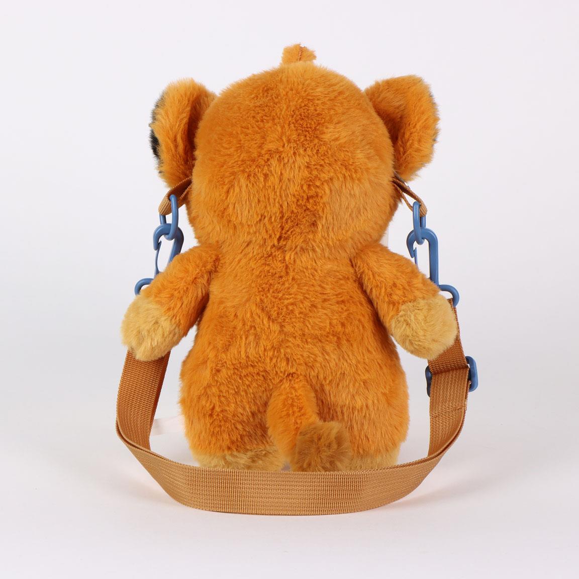 Re leone disney zaino per bambini personaggio peluche 17X30X11 cm