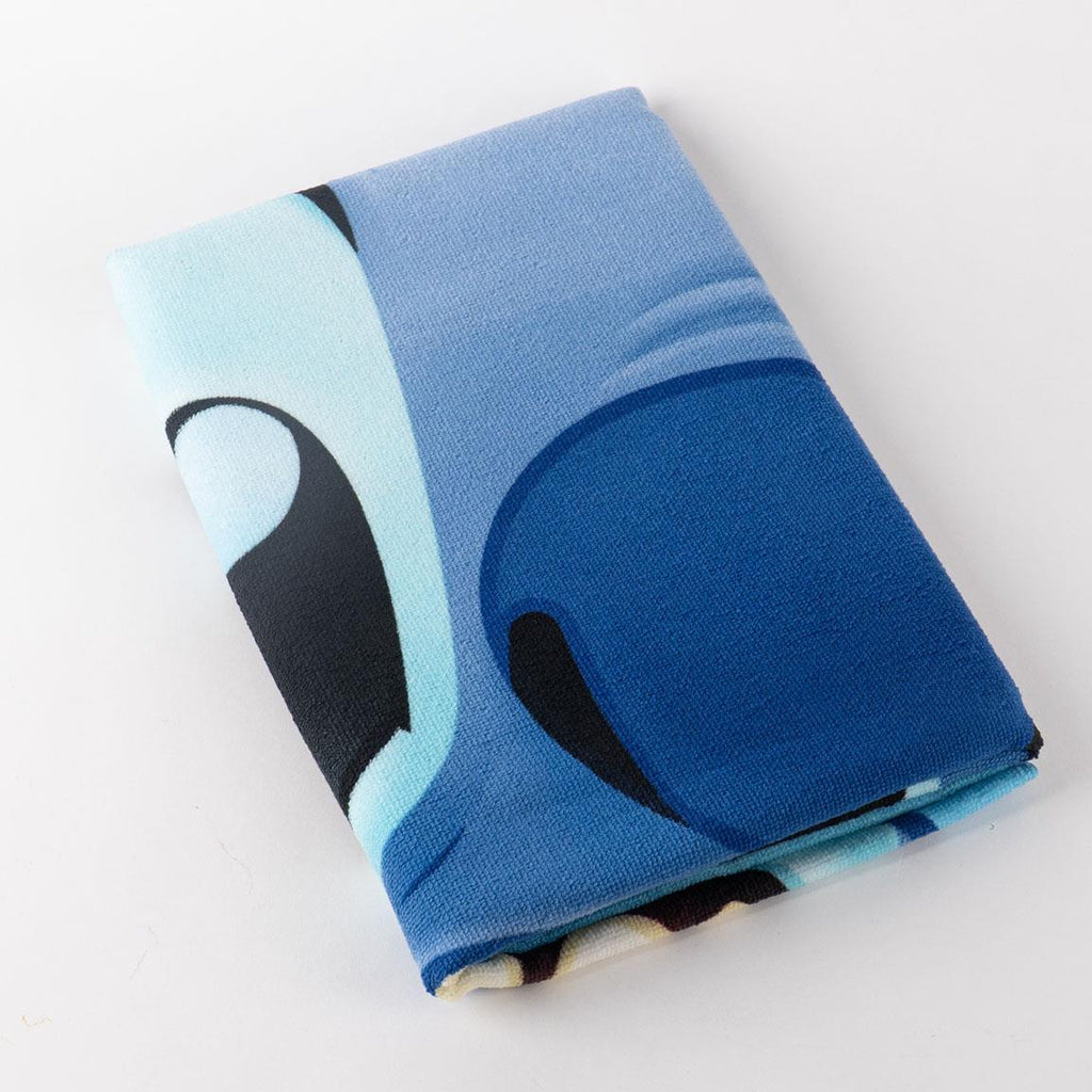 Telo Mare Stitch Disney 70x140cm - Microfibra 240gsm - Asciugatura Rapida