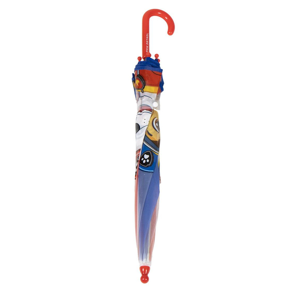 Ombrello Paw patrol 45cm deluxe trasparente automatico