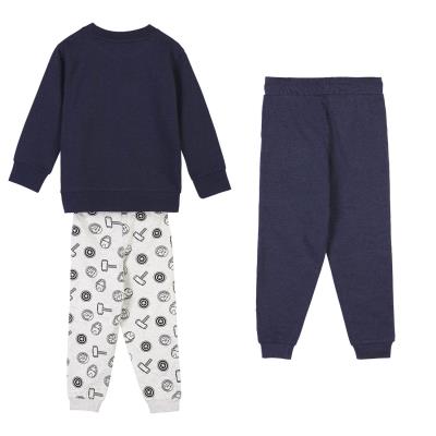 TUTA AVENGERS 65% COTONE 35% FELPATO COTTON BRUSHED 240 GR