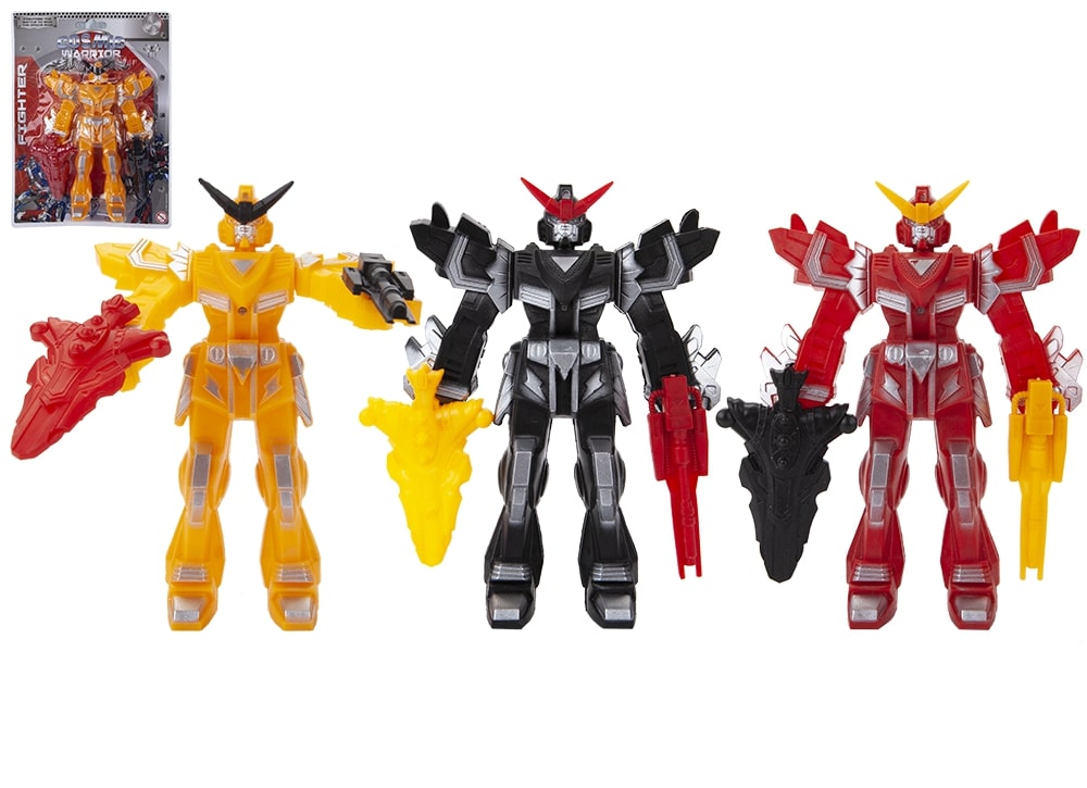 ##340025 robot assortiti con armi