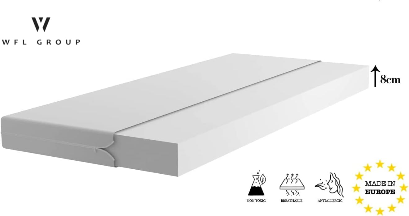 KO5CLAS Letto classico deluxe in legno con cassettone e materasso incluso