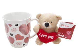 ##445008 TAZZA 400 ML CON ORSETTO CUORE