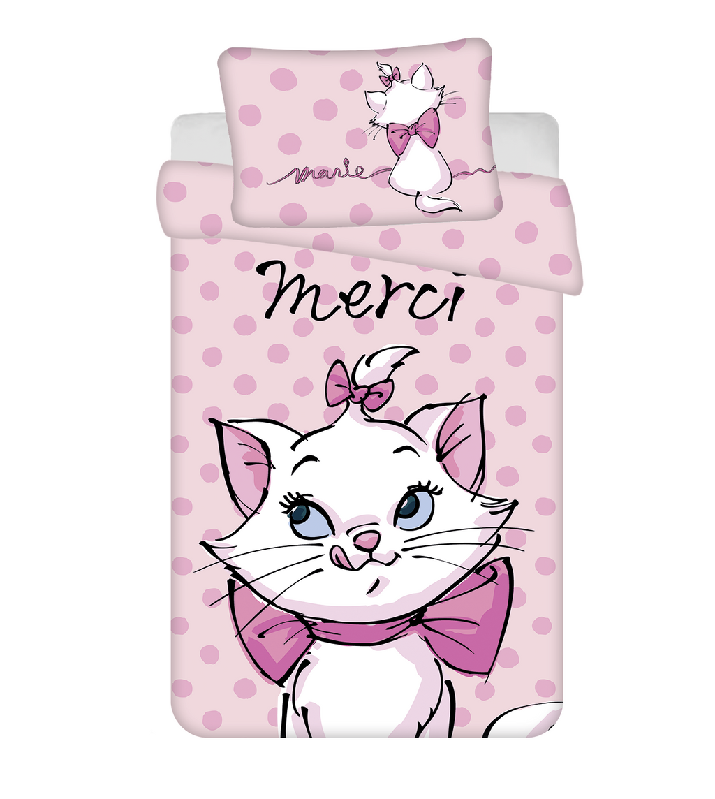 Copripiumino marycat 135x100 con federa 40x60