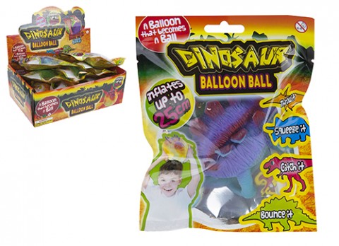 543122 DINOSAURO GONFIABILE BALOON 25 CM IN BUSTA