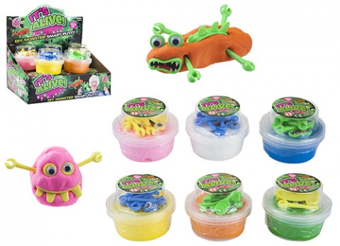 549101 SLIME CON PARTI DI CORPO MOSTRI DA COSTRUIRE