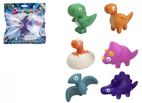 549122 SQUISHY DINOSAURI 10 CM ASSORTITI 6 MODELLI