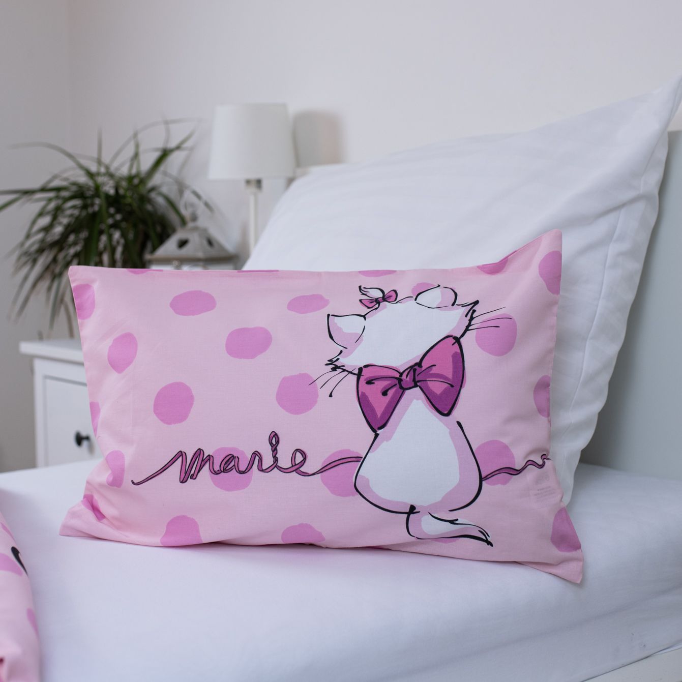 Set Letto Singolo Marie Cat Disney Merci - Copripiumino 135x100cm + Federa 40x60cm | MARYCAT01