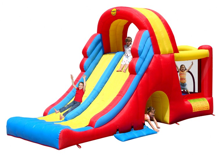 Mega Scivolo Gonfiabile 600x215x285cm per Bambini Giardino Feste | Top2Trade | 9082