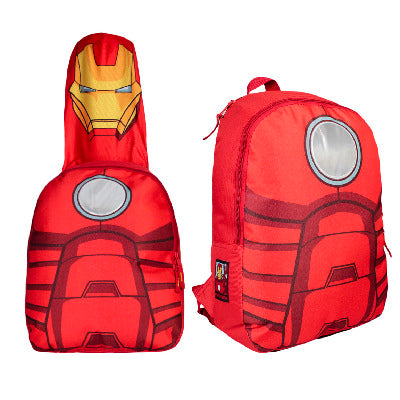 ##AV21838 ZAINO CON CAPPUCCIO IRON-MAN