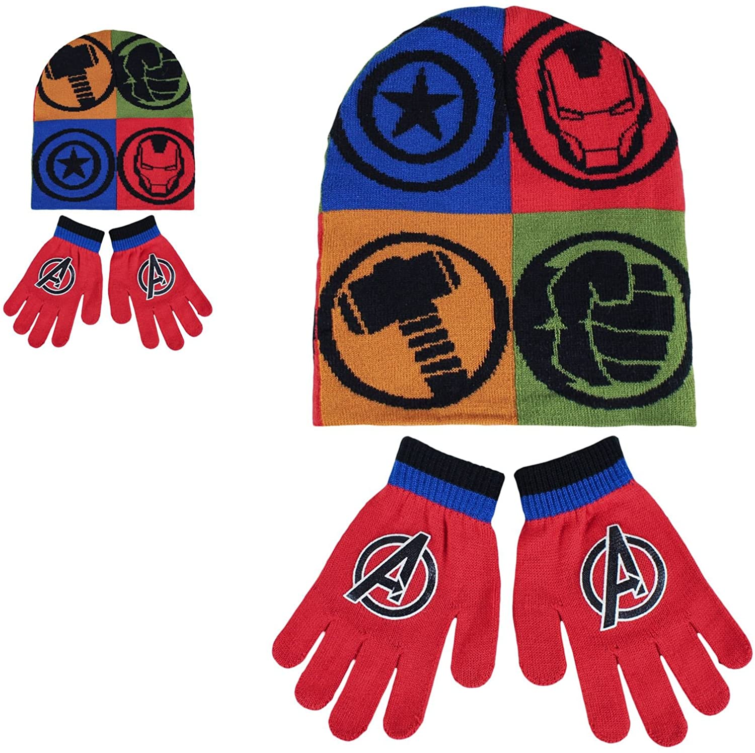 ##AV22440 SET 2 PEZZI AVANGERS  DELUXE TG UNICA 50-52 QUALITA' OTTIMA