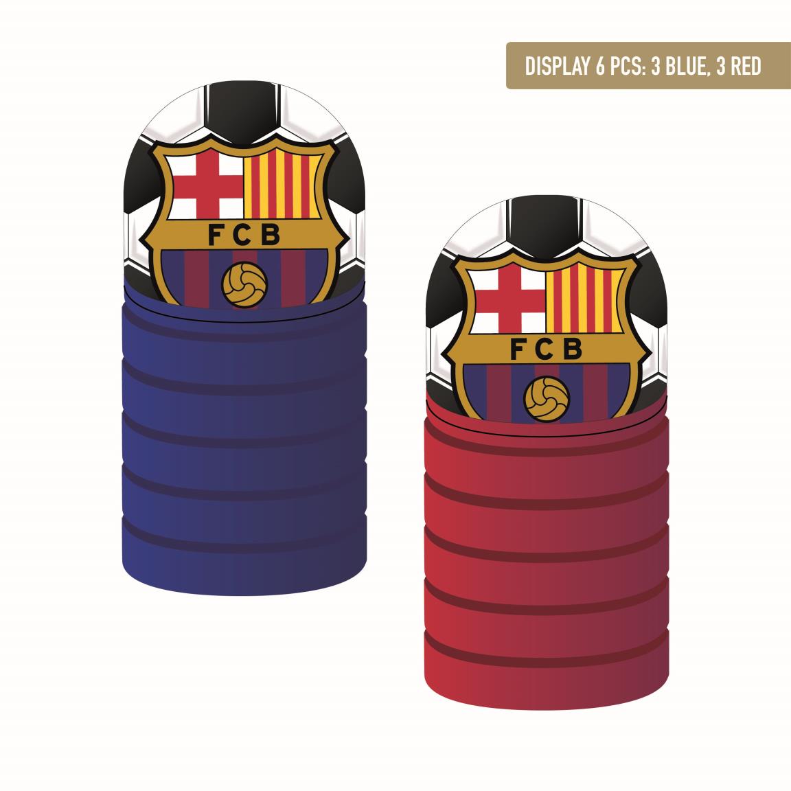Astuccio FC Barcelona Ufficiale Allungabile, Blu o Rosso