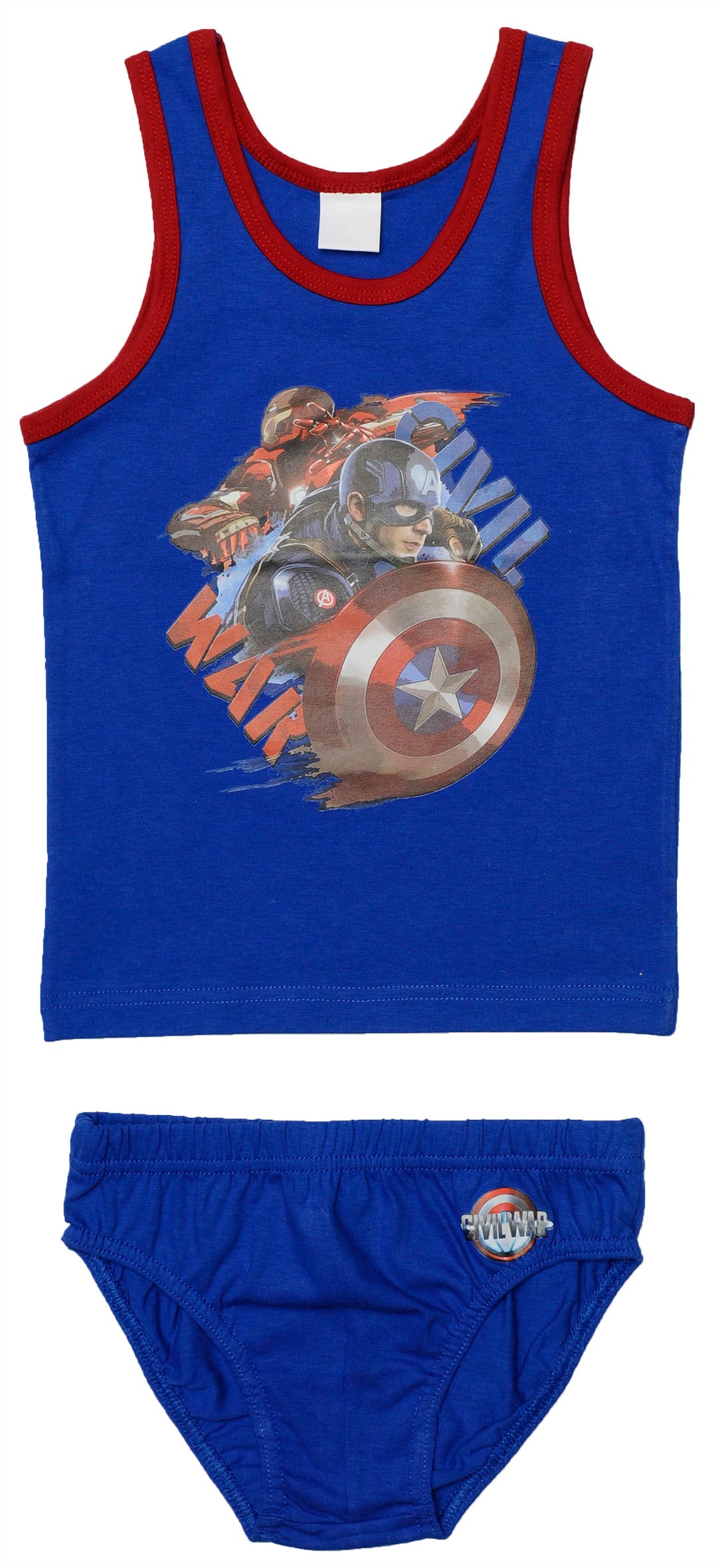 CA03031 SET INTIMO DUE PEZZI  CAPITAN AMERICA