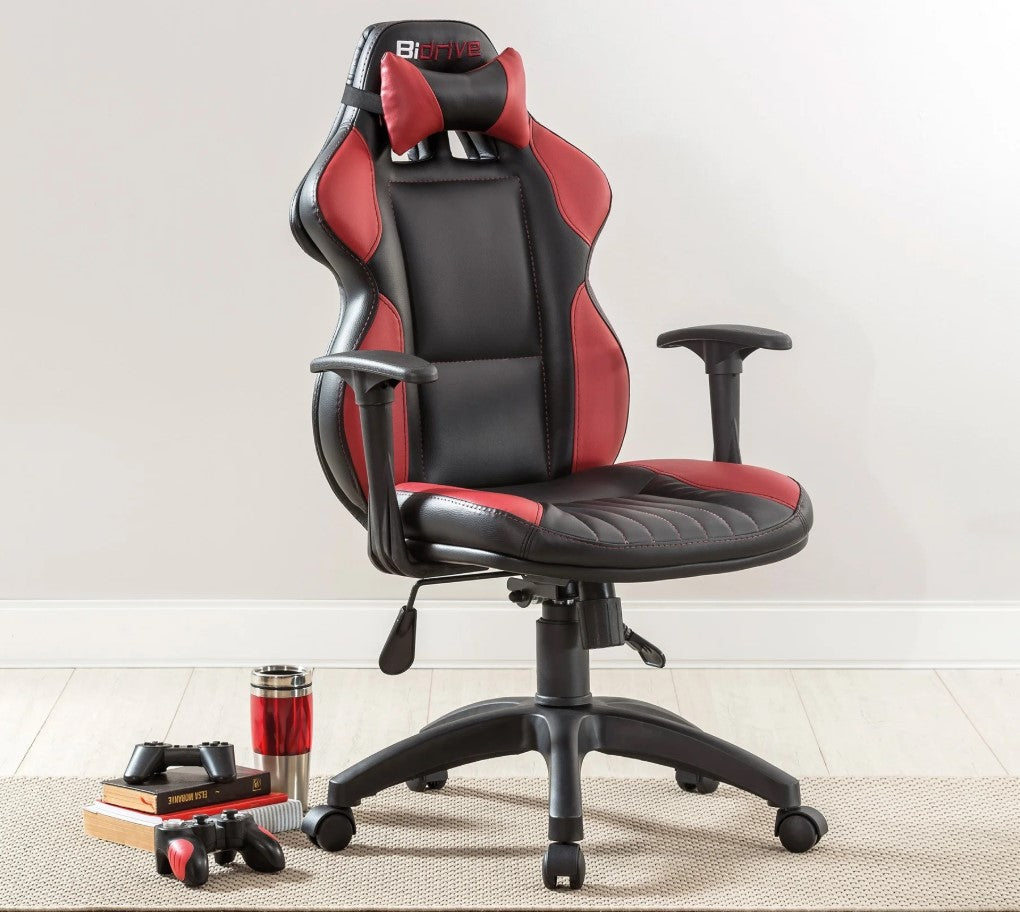 Sedia Gaming Bidrive – Comfort Ergonomico e Stile Sportivo per Gamers