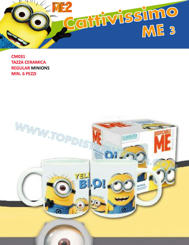 CM031 TAZZA MINIONS