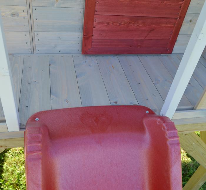 Casetta in Legno M7 Summer Adventure House con Scivolo e Scaletta - Rialzata su Palafitte