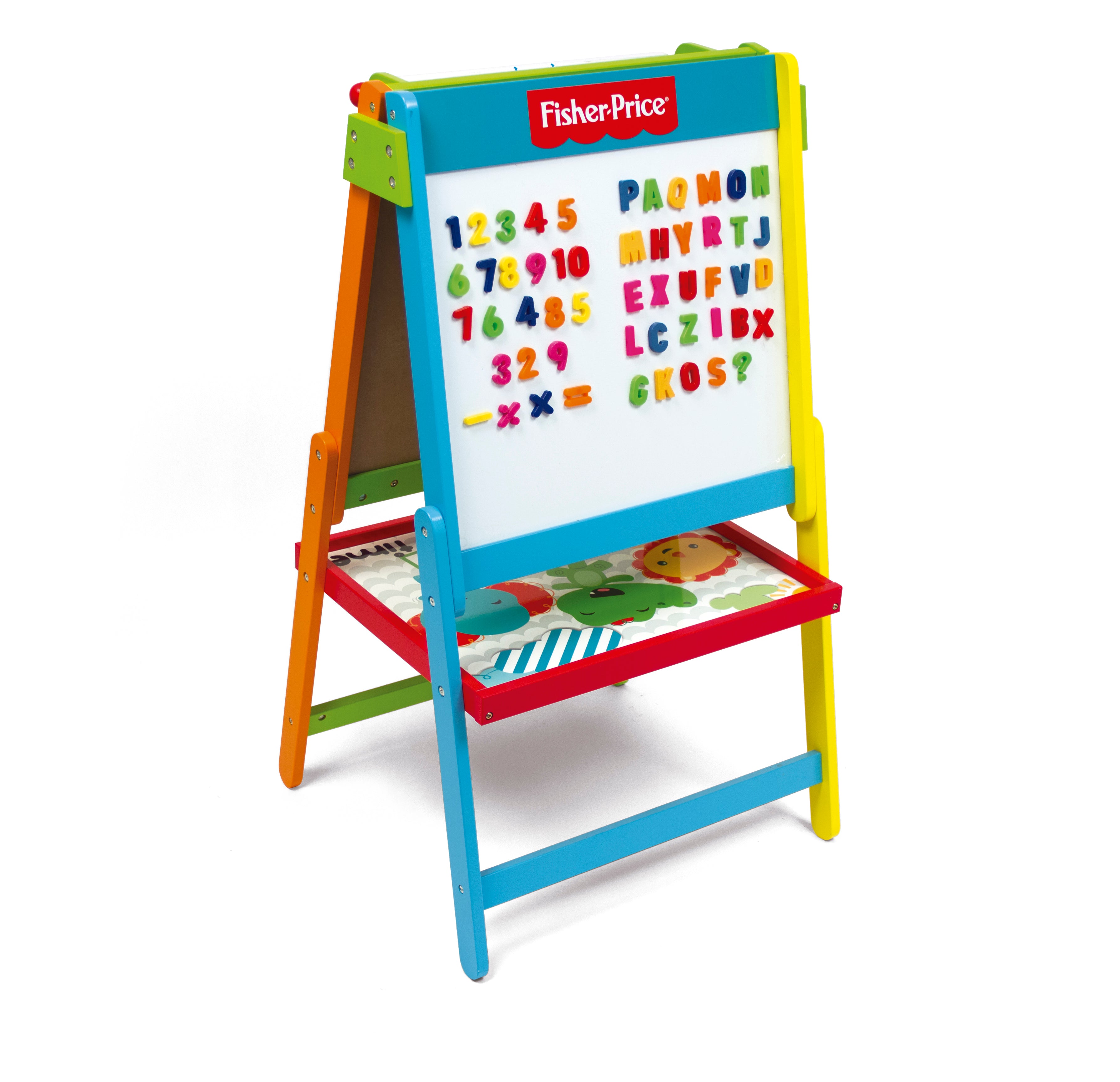 ##FP10004  LAVAGNA CON ACCESSORI IN SCATOLA COLORATA FISCHER PRICE