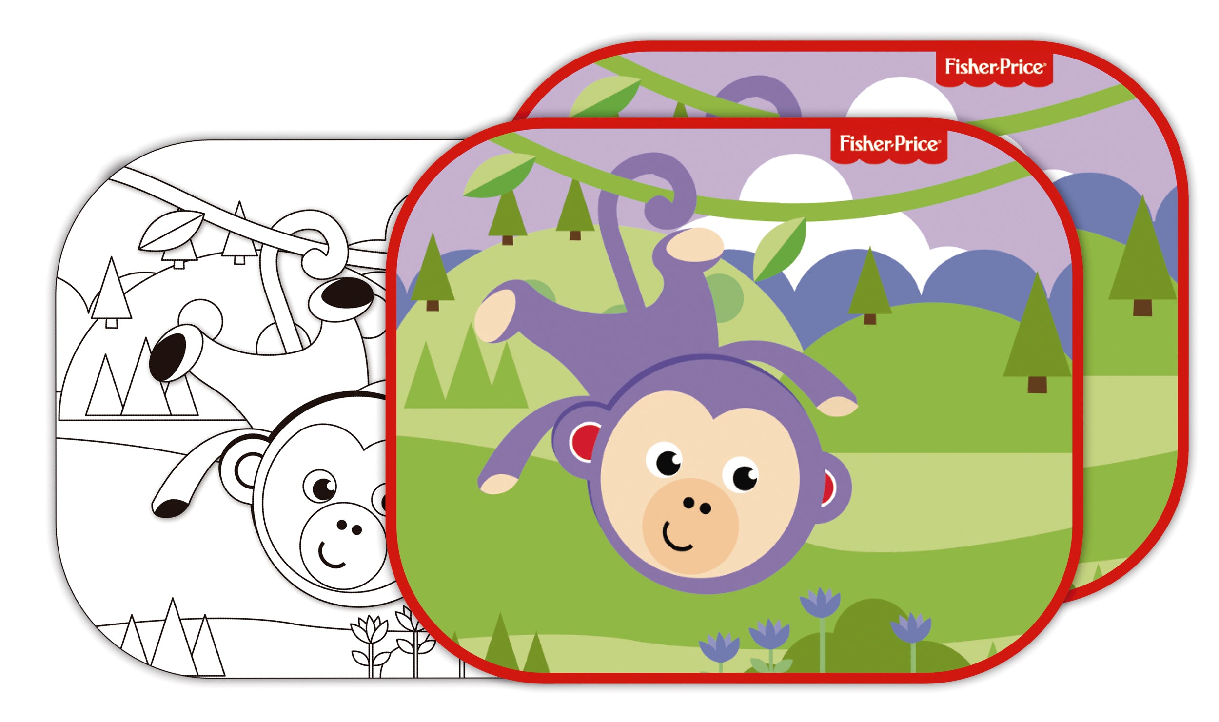 ##FP10170 SET 2 TENDINE PARASOLE PER AUTO Fisher-Price
INCLUDE SET DISEGNO OMAGGIO
44X36CM