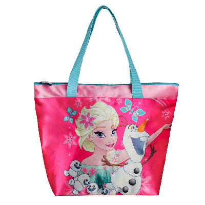 ##FRO21936 BORSA SHOPPER IN PVC LUCIDO *FROZEN* 32 X 32 CM
