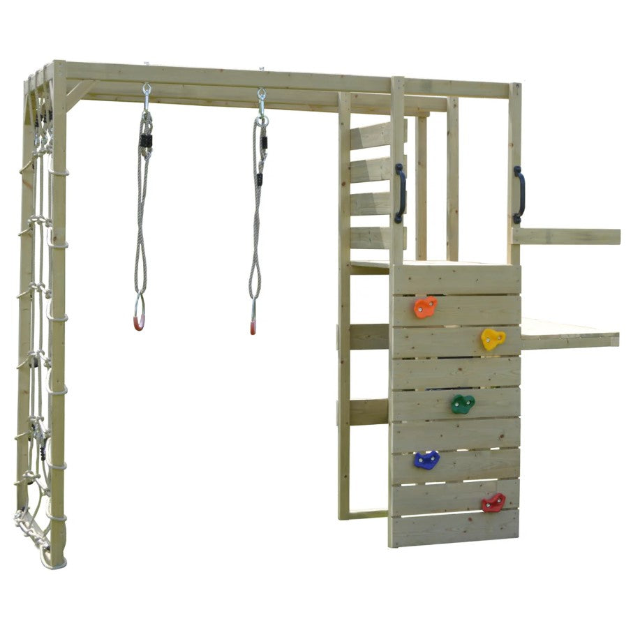 Modulo GYM WE-700 con Altalena e Scivolo per Casette in Legno | Top2Trade