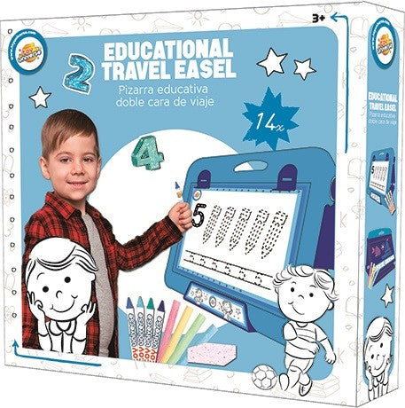 Lavagna educativa con colori e disegni 36 x 34 x 7 cm