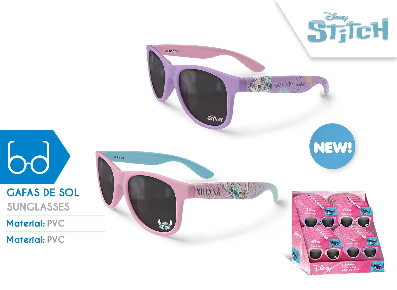 Lilo stitch occhiali da sole uv protection