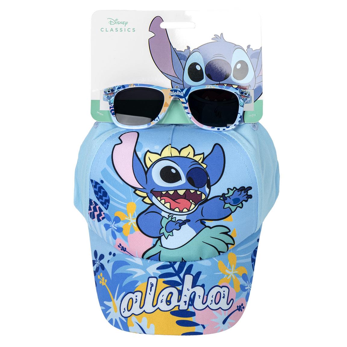 Lilo e stitch disney set cappello regolabile con occhiali deluxe