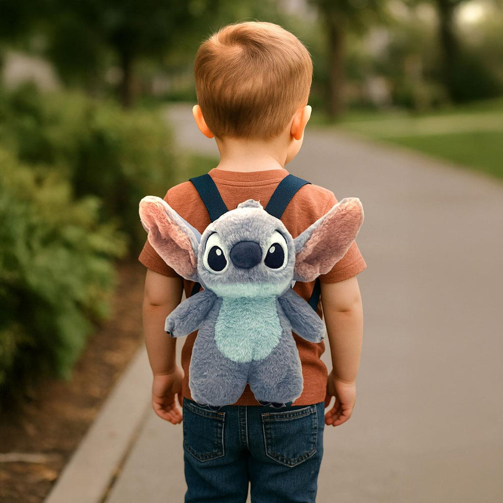 Stitch zaino per bambini personaggio peluche stitch 17X30X11 cm