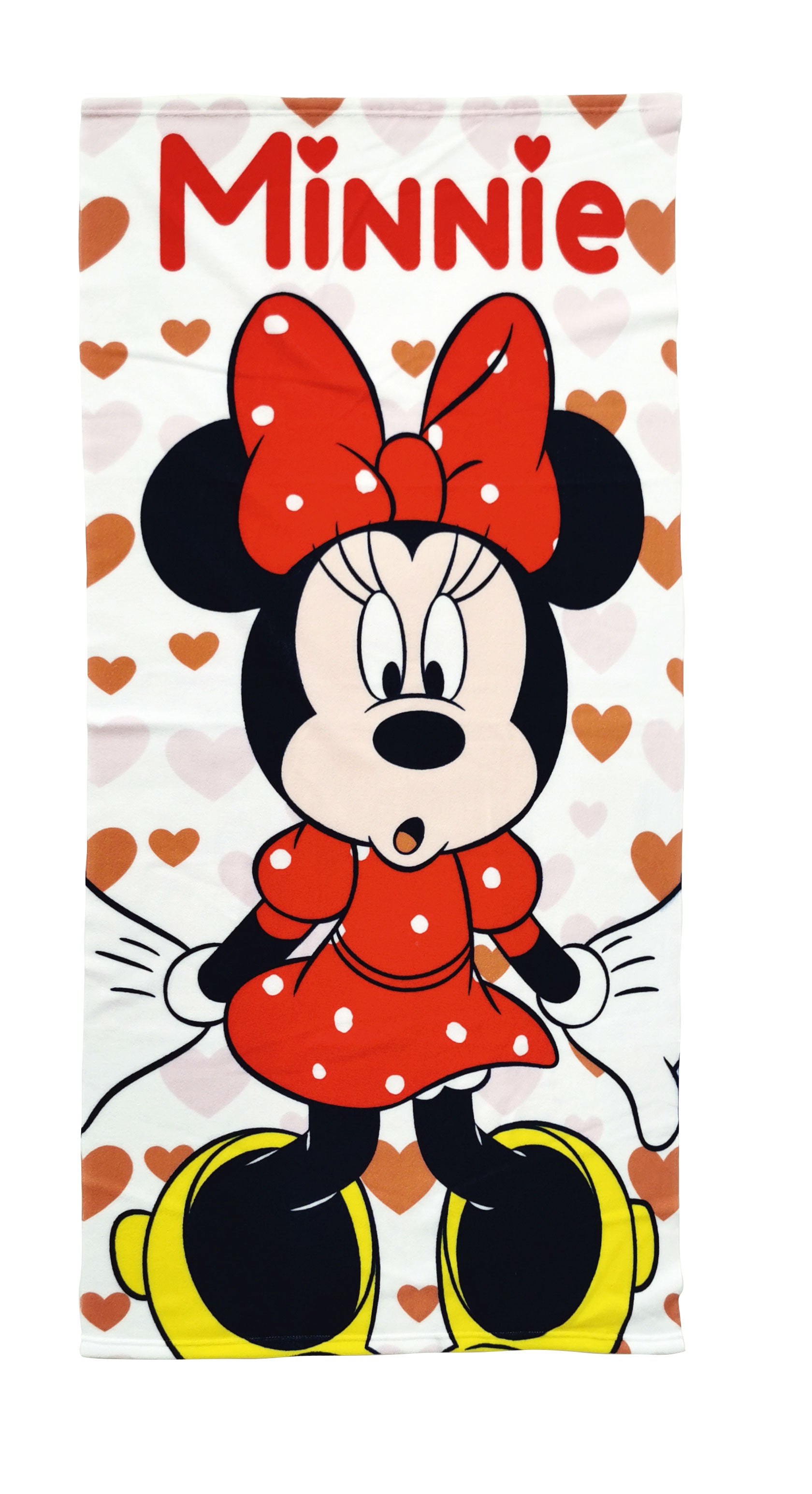 MN13588 TELO MARE IN MICROFIBRA MINNIE 240 GSM 70X140CM