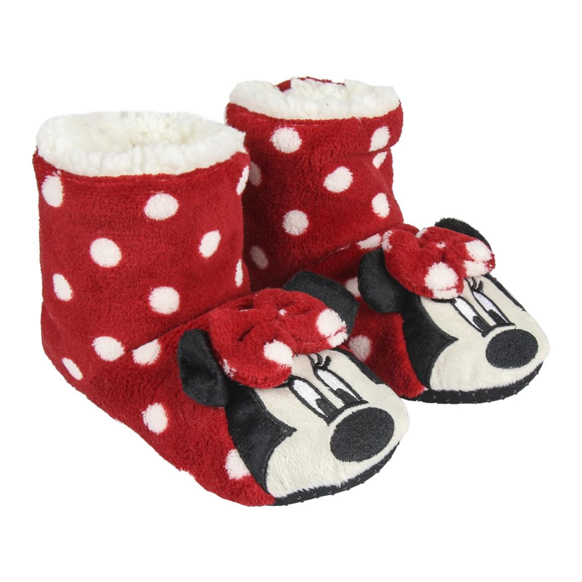 ##MN4169 PANTOFOLE STIVALETTO DA CASA MINNIE TAGLIE: 26/29-30/33