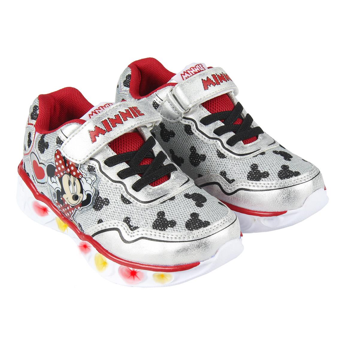 ##MN4629 SCARPE CON LUCI MINNIE DAL 23 AL 30