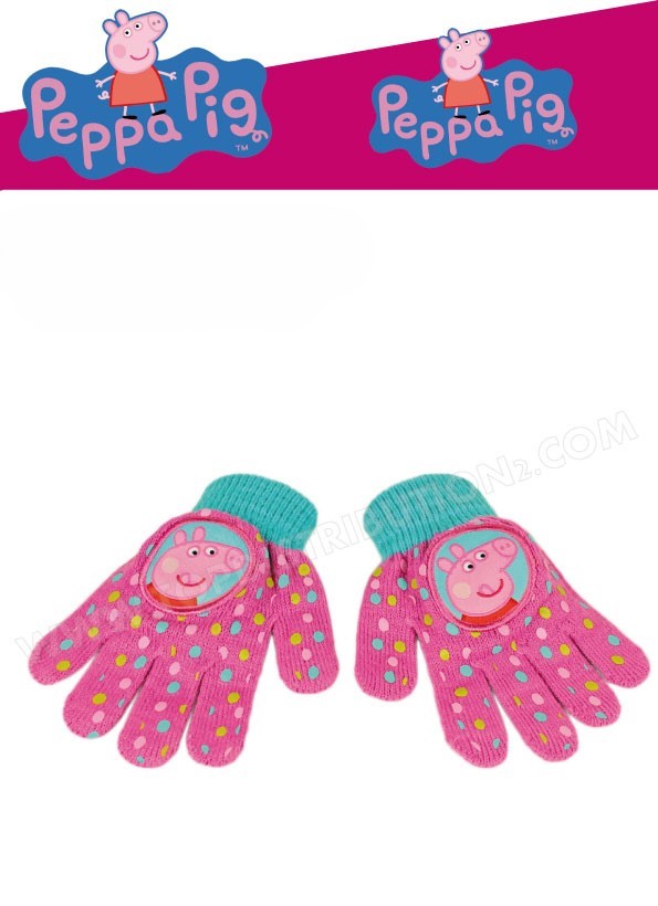 PIG2202-1086 GUANTI DELUXE PEPPA PIG