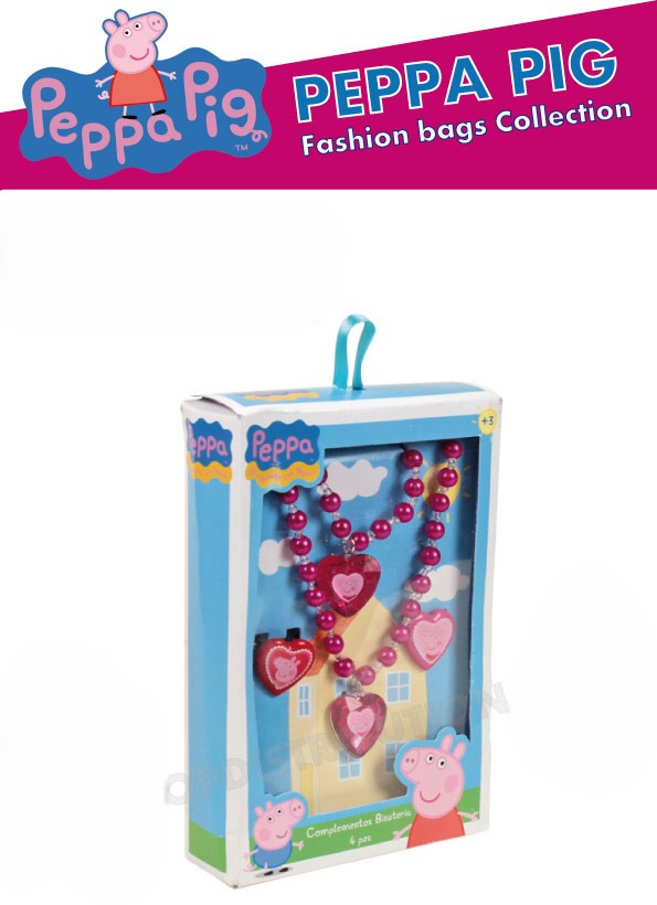 set accessori bellezza peppa pig in scatola regalo