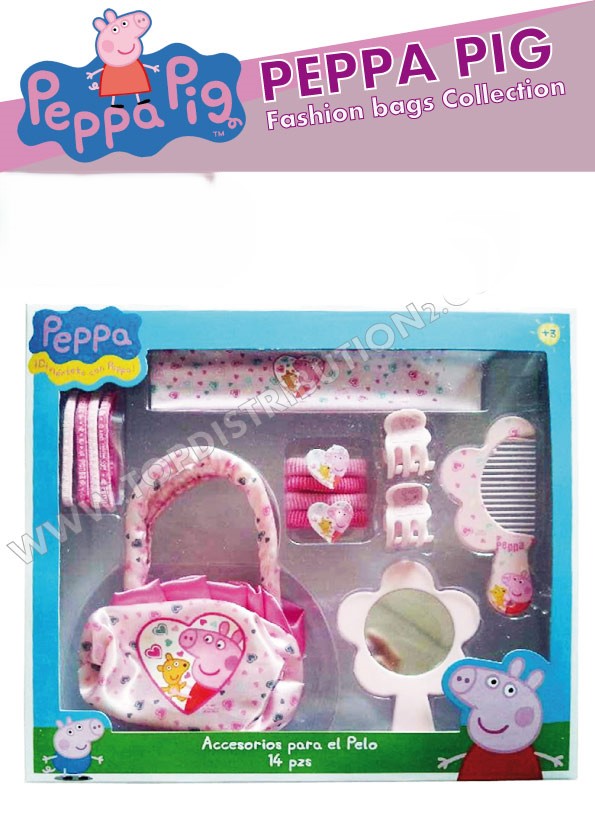 set regalo peppa pig 14 pezzi