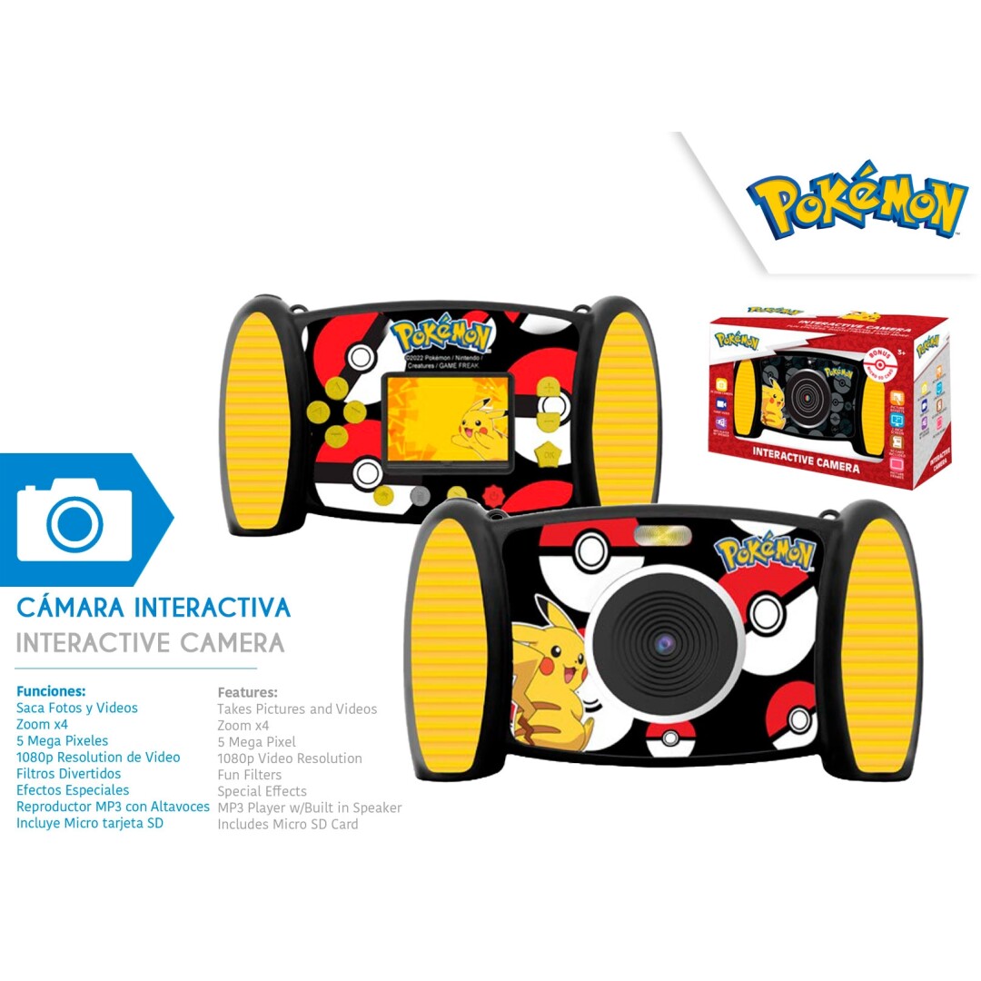 POK3000 Fotocamera digitale pokemon deluxe